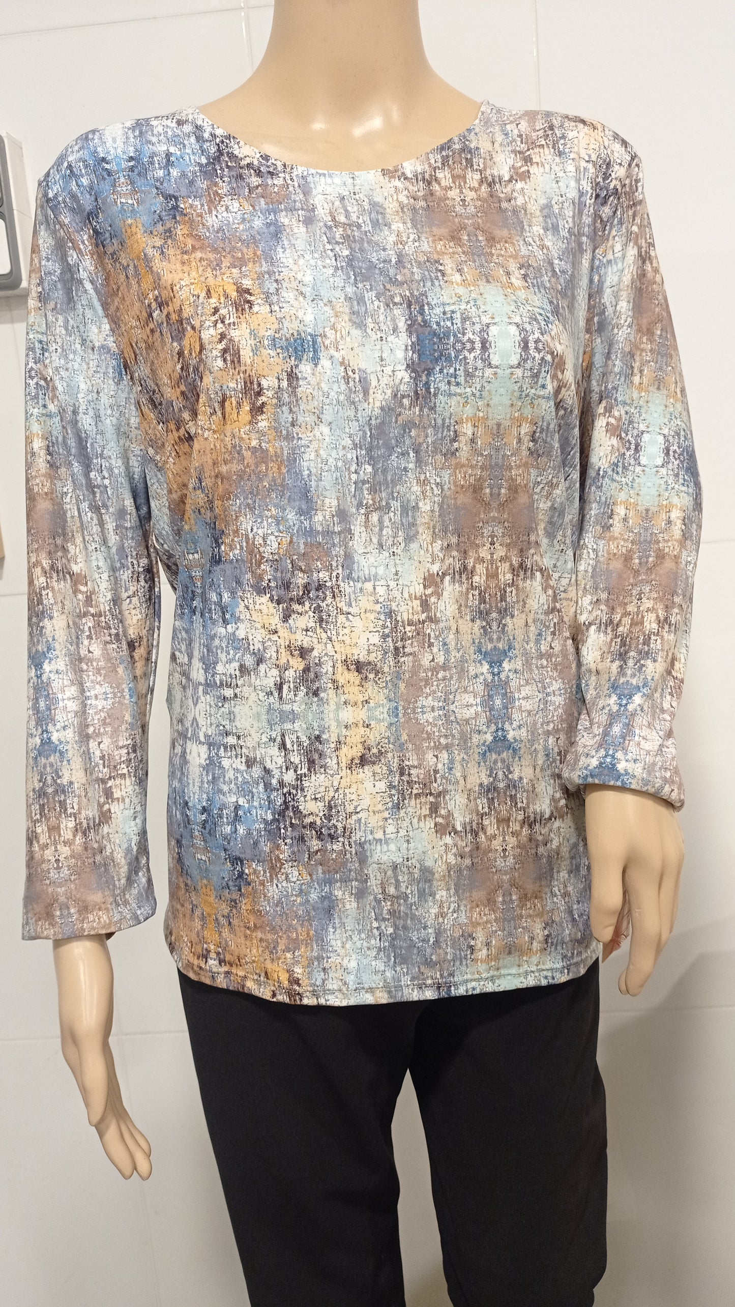 Blusa estampada sin definir